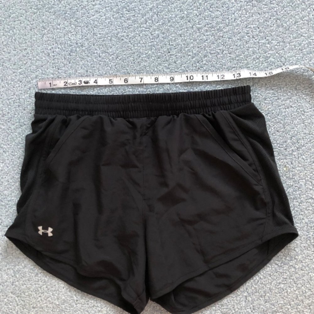 Under Armour Black Running Shorts With Pockets